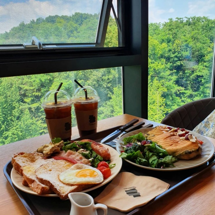 [카페리뷰] 🥐용인 빵지순례 브런치카페 브레드쿠쿰🥗