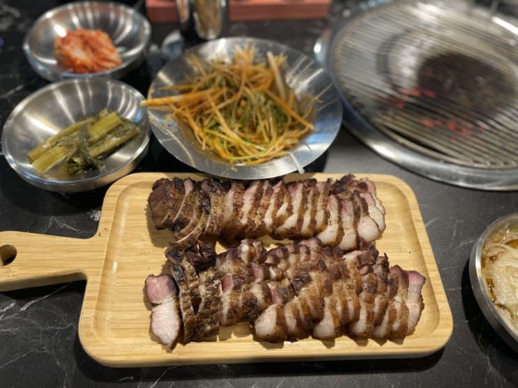 신림역맛집 / 캠핑 분위기 뿜뿜 '숑스바베큐 신림' 다녀온 솔직후기