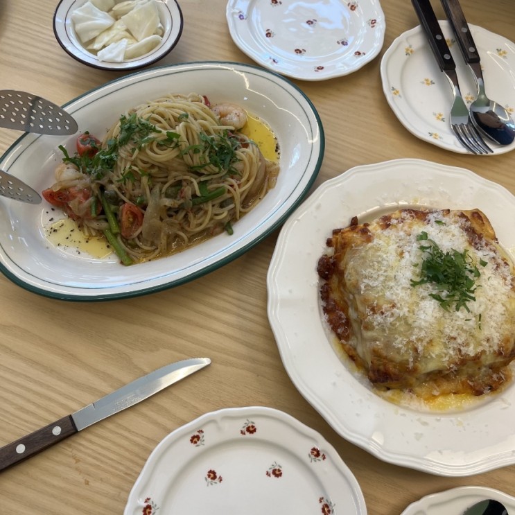 <세종시 맛집>세종시 나성동 파스타 전문_ 엔쵸비쉬림프 파스타, 버섯리조또 맛집 '라까제따'
