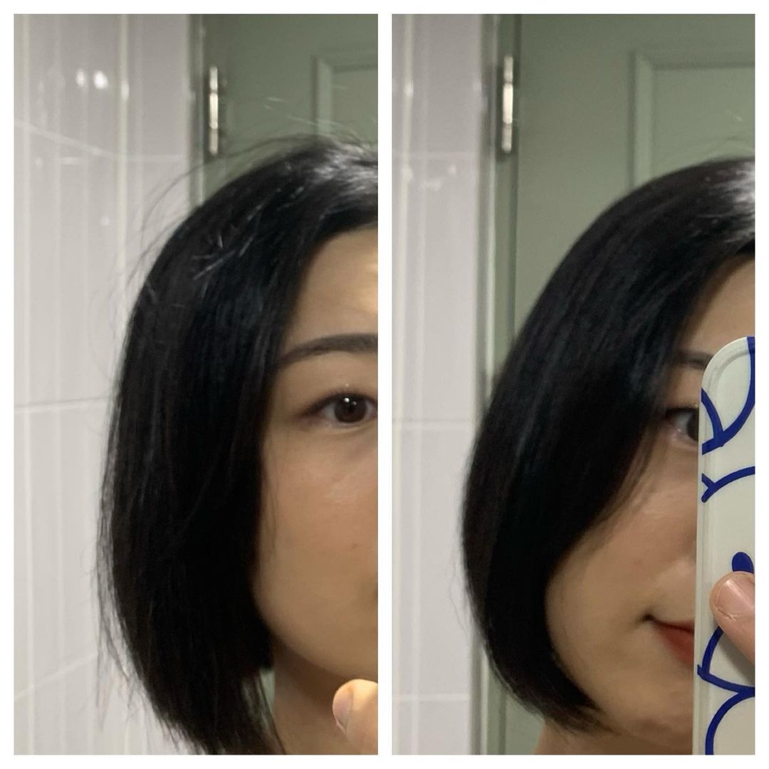 한 혜원 (셀리쌤) on Instagram: “#협찬 평소에 곱슬기도 있고 겨울이라 정전기도 장난 아닌데 확실히 팩 사용하니까 가라앉고 고데기 사용으로 상한 머릿결이 정돈 된 너낌 2주정도 사용해봤