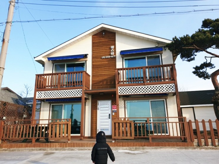 선물같았던 무창포해수욕장,원룸형팬션 마스터팬션