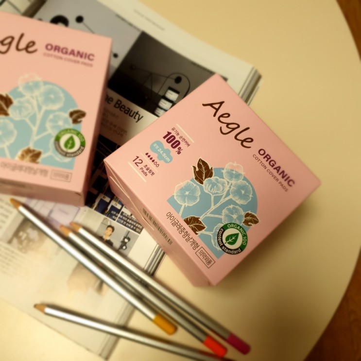 아이글레생리대 순면흡수체로 하루종일 편안한 생리대추천