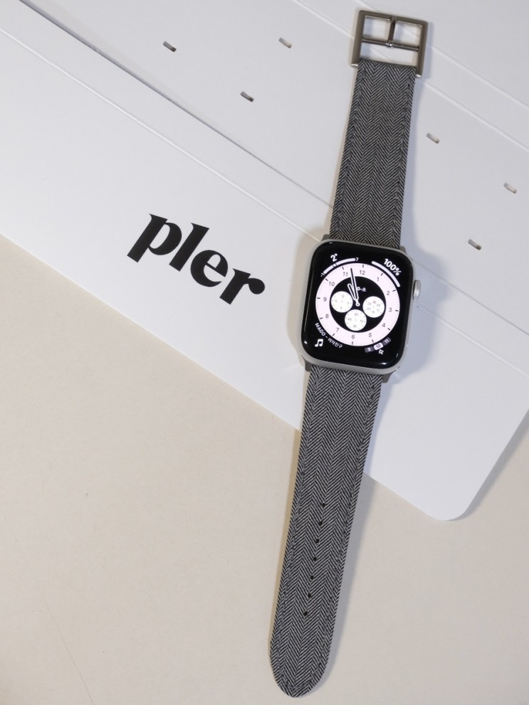 깔끔한 애플워치 패브릭 스트랩 추천, 플러 (pler)