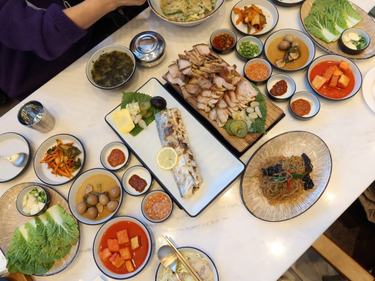 여의도한강공원점심맛집 제주 향토음식 전문점 혼저옵써