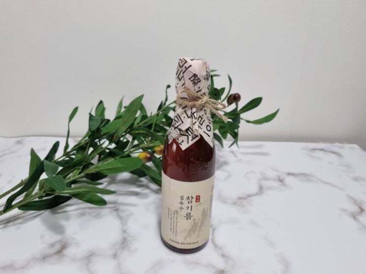 고소하고 진한 °김옥수 참기름° 추천해요~~