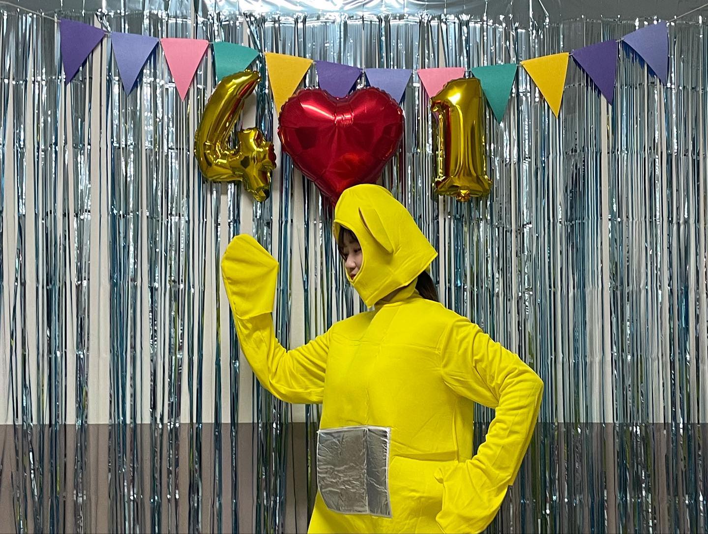 #텔레토비 #나나 #💛 #만우절 #연쮀의일상