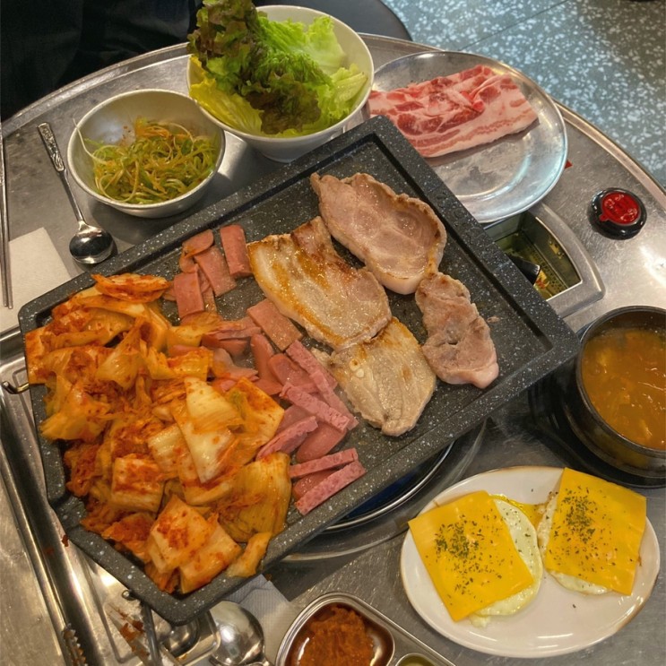 [마곡]생방송투데이 묵은지 생삼겹살 맛집 마곡 원조 ‘경아식당’ ღ