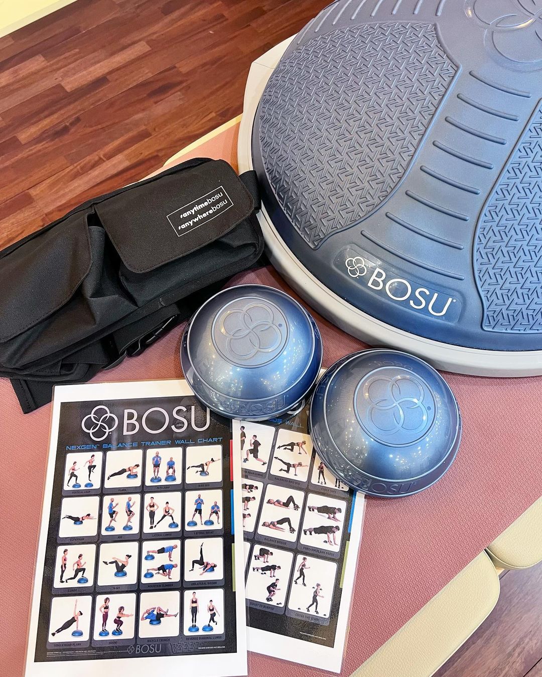 SSONG, 이송 ;Pilates Instructor on Instagram: “BOSU Balance Pods💙”