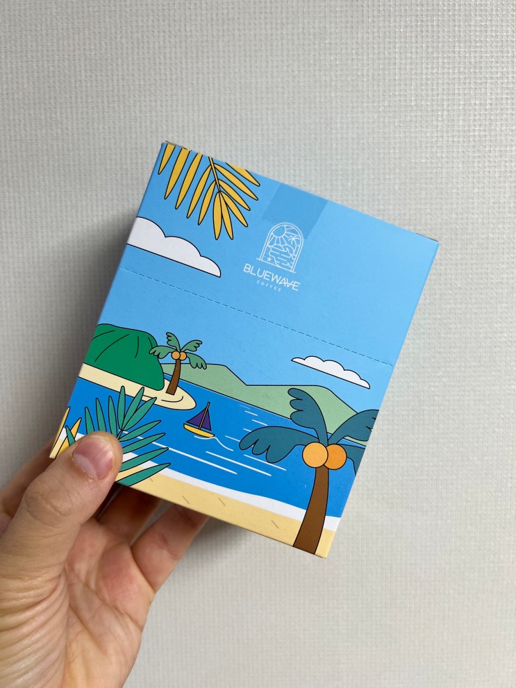 [스마트 리뷰] 블루웨이브 커피 드립백 박스