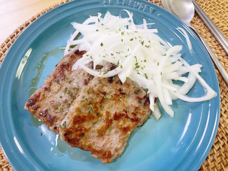 혼술안주 수제떡갈비 한돈 돼지고기로 만들어서 맛있어 feat.광주맛집 맛단