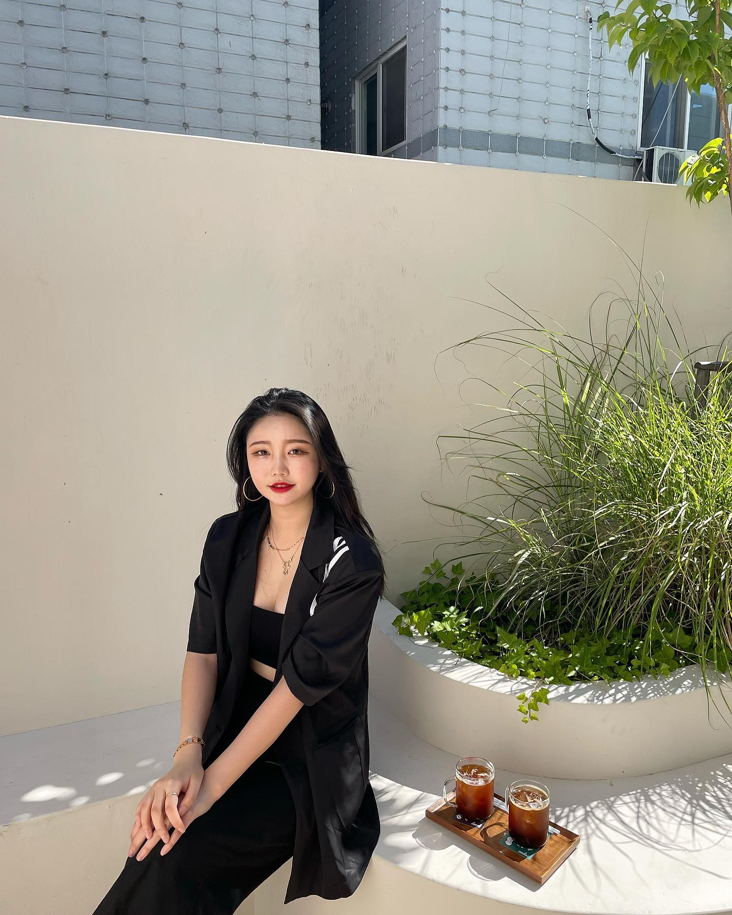 뜨거워도 야외 못참아 ⺣̤̬♥