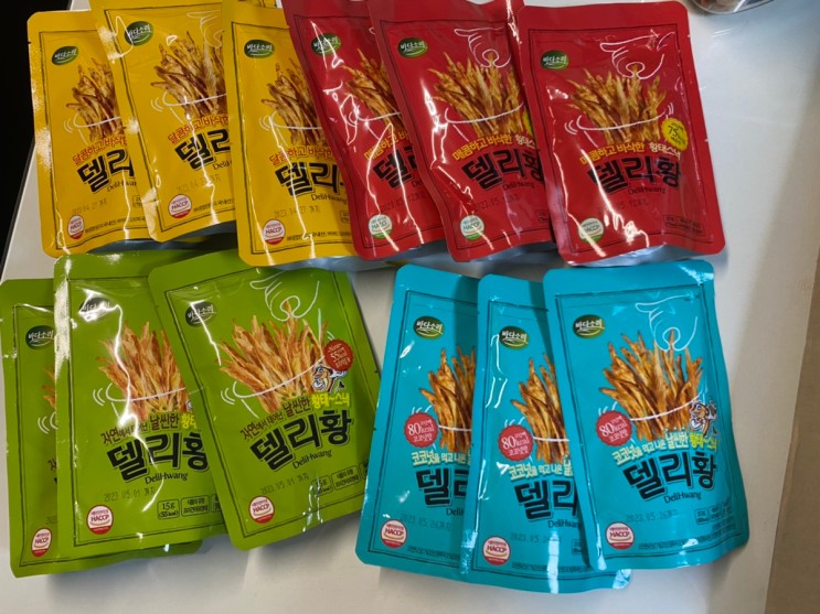 다이어트간식 - 바다소리 델리황 맥주안주로 아주 딱