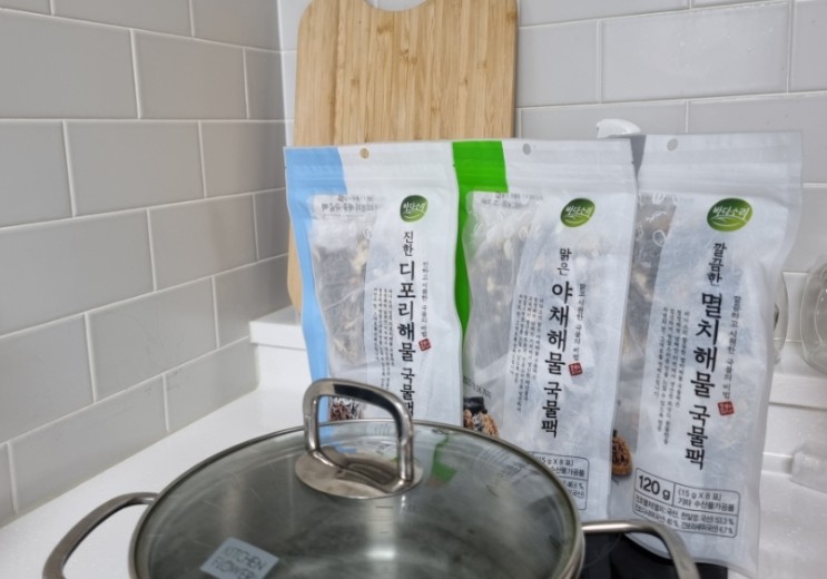 간편하고 진한 육수팩 추천, 바다소리 천연 해물 국물팩 재구매 의사 100%