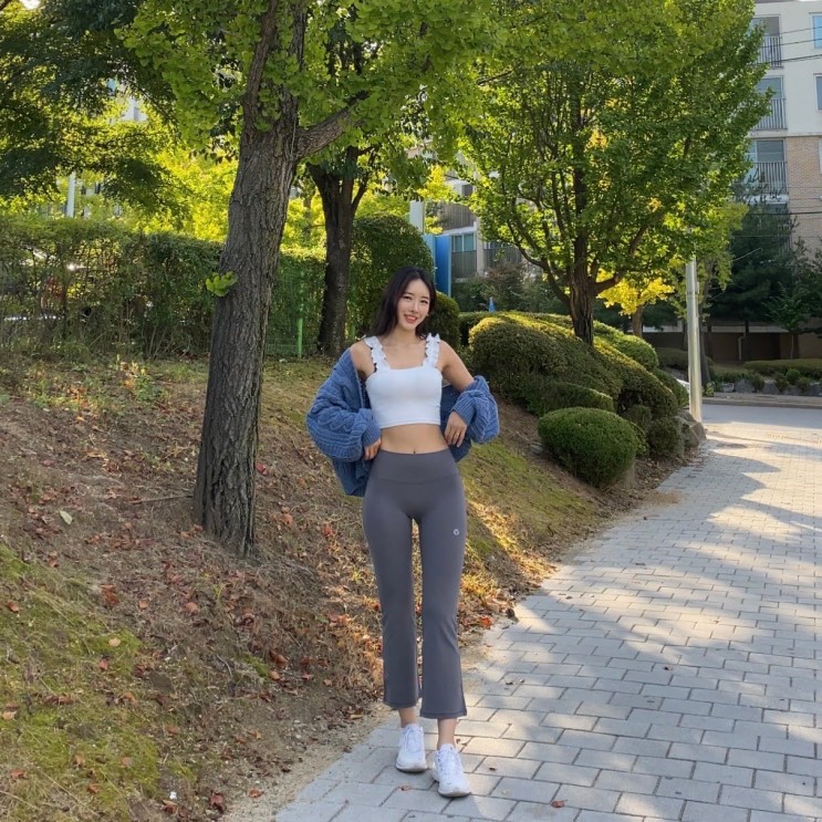 부츠컷 레깅스 솔직 후기, 핏도 운동성도 좋아요 ♥