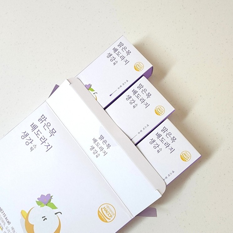 목에 좋은 차 여름철목관리 맑은목 배도라지 생각스틱 마셔요
