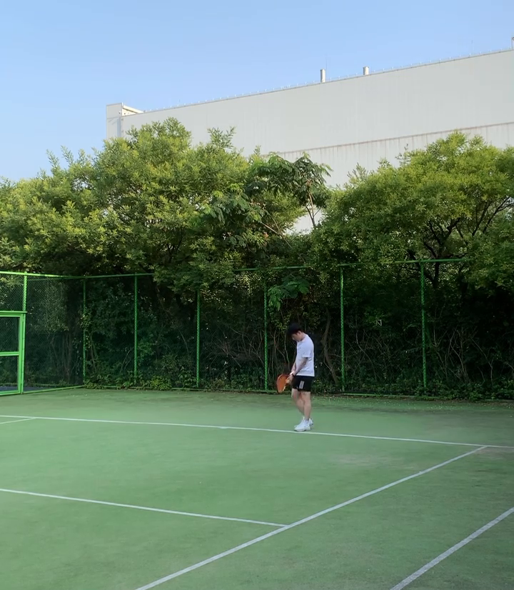 나 좀 치는듯🎾