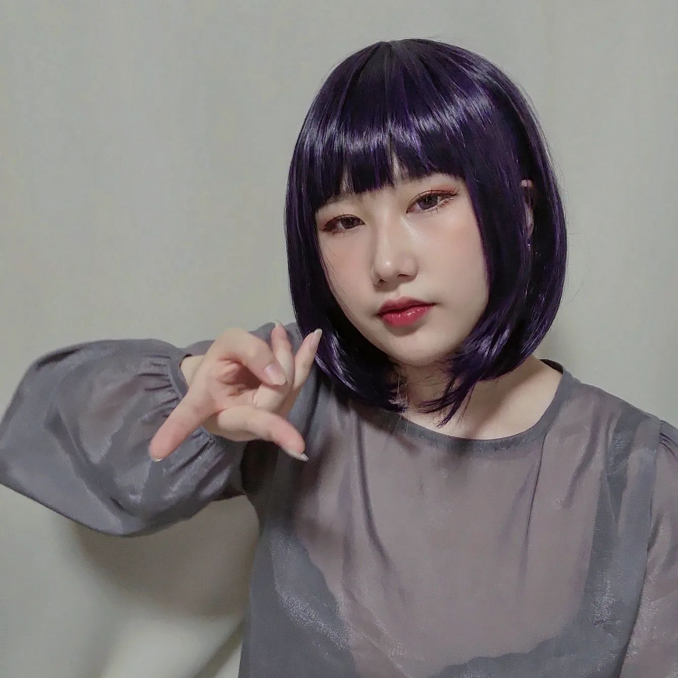 같이 놀래? 예쁜애가 쪼아!!

#갸루 #갸루피스 #갸루피스✌🏻 #단발 #가발