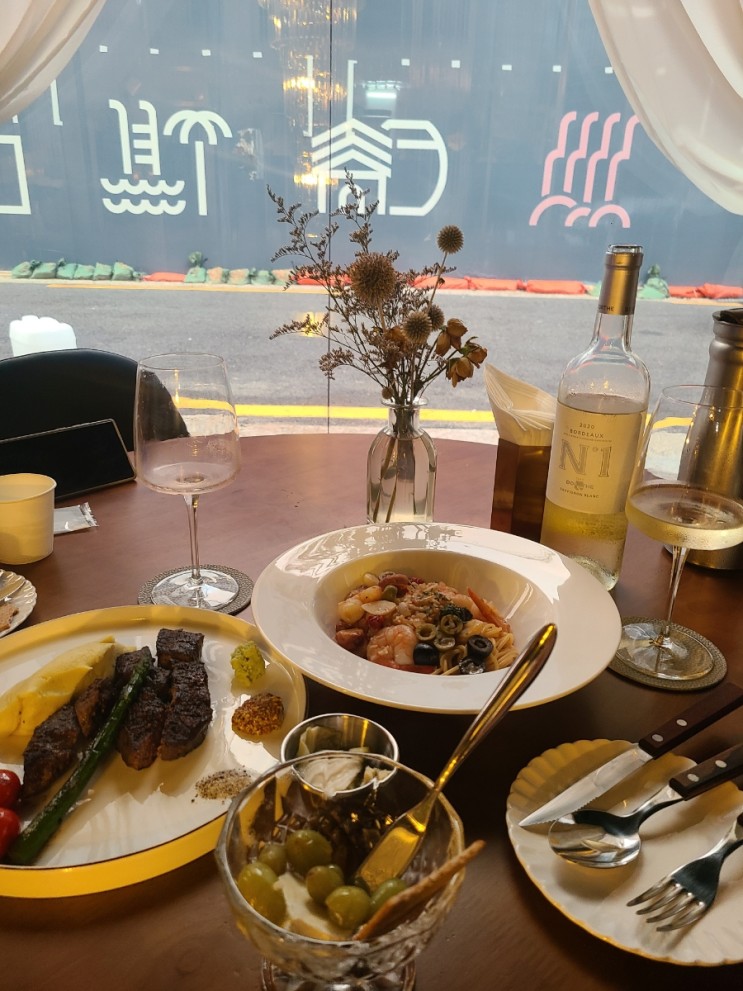 (서울 중랑 상봉역) 상봉역데이트/상봉역맛집/상봉역와인맛집/상봉데이트장소추천/상봉신상분위기맛집 : 주도와인