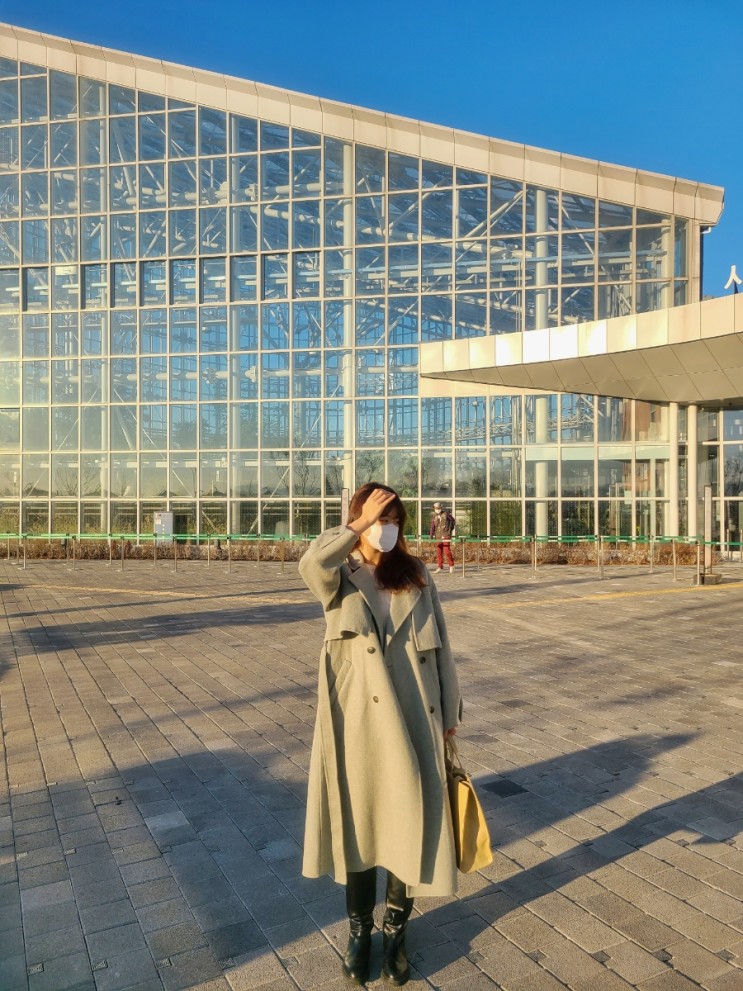 핸드메이드 코트 코벳블랑 겨울 데일리룩 코디