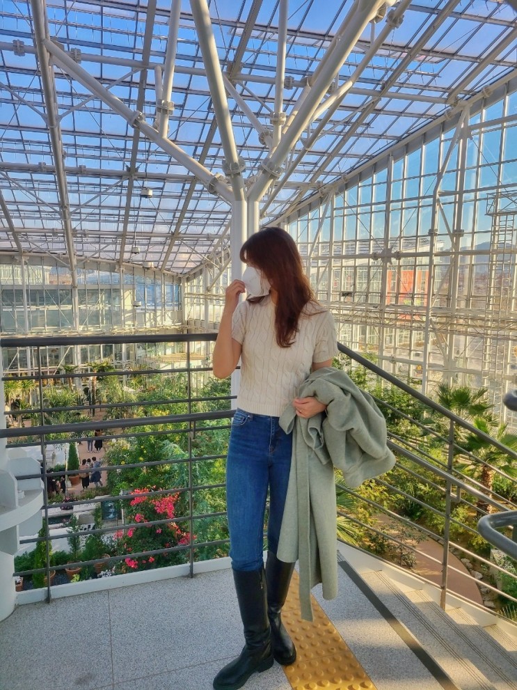 마크모크 부츠 Luge 넉넉한 사이즈 롱부츠 겨울코디