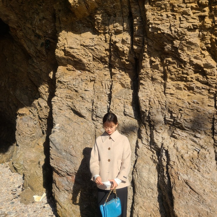 IFNE 이프네 핸드메이드 숏자켓 겨울코디 OOTD