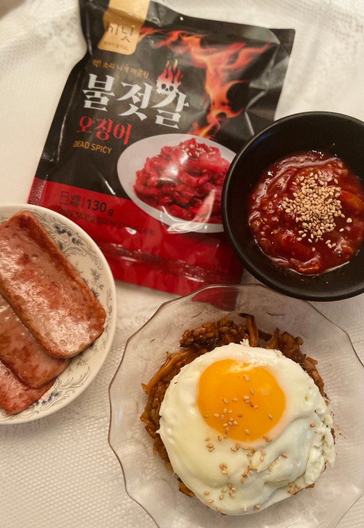 오징어젓갈볶음밥, 끼닛 불젓갈오징어