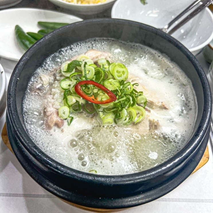 김해 웨이팅 삼계탕맛집 유진삼계탕