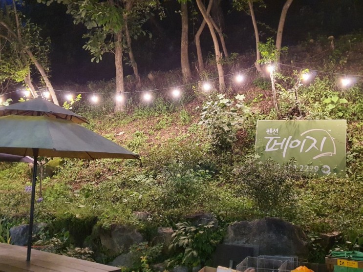 내린천으로 떨어지는 별빛을 듬뿍 담은 강원도인제펜션 '페이지펜션'