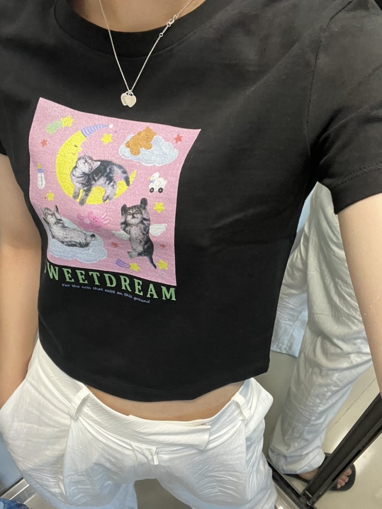 [키티그라운드] 크롭반팔티 · 유기묘후원 :: 키티그라운드 하이틴 크롭티