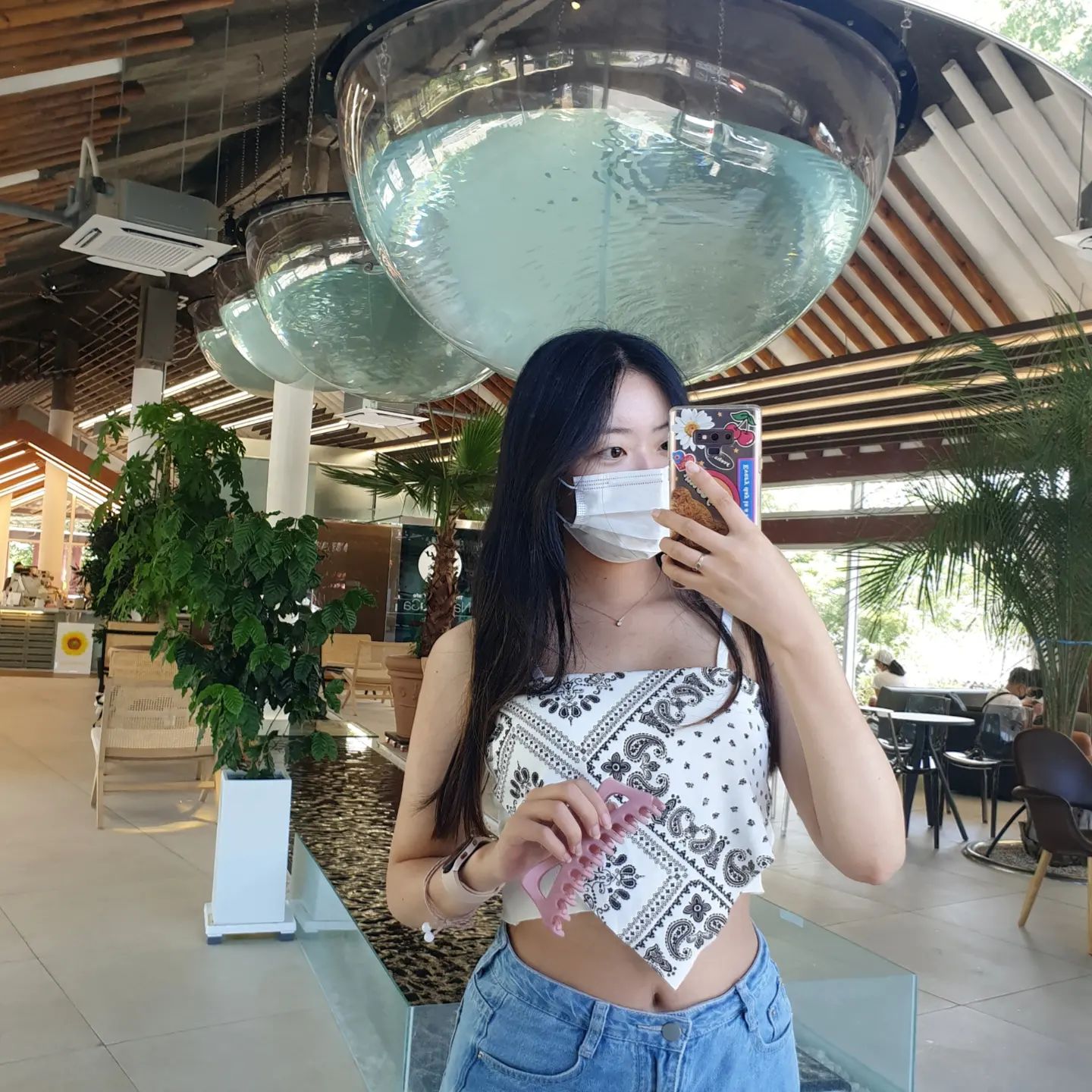 여름의 마지막날에💙