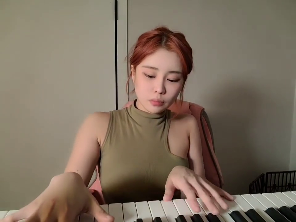 거의10년만에 친 피아노♡