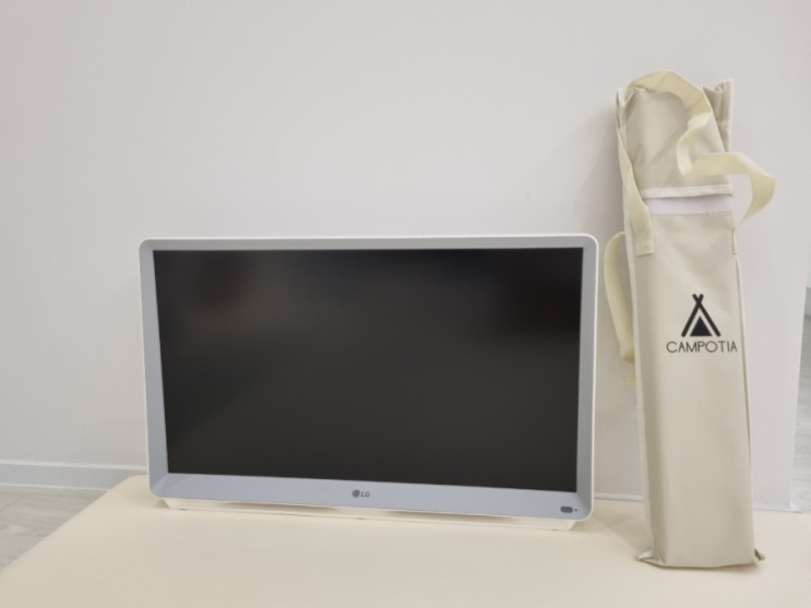 캠포티아 LG 룸앤티비 거치대 TV 스탠드