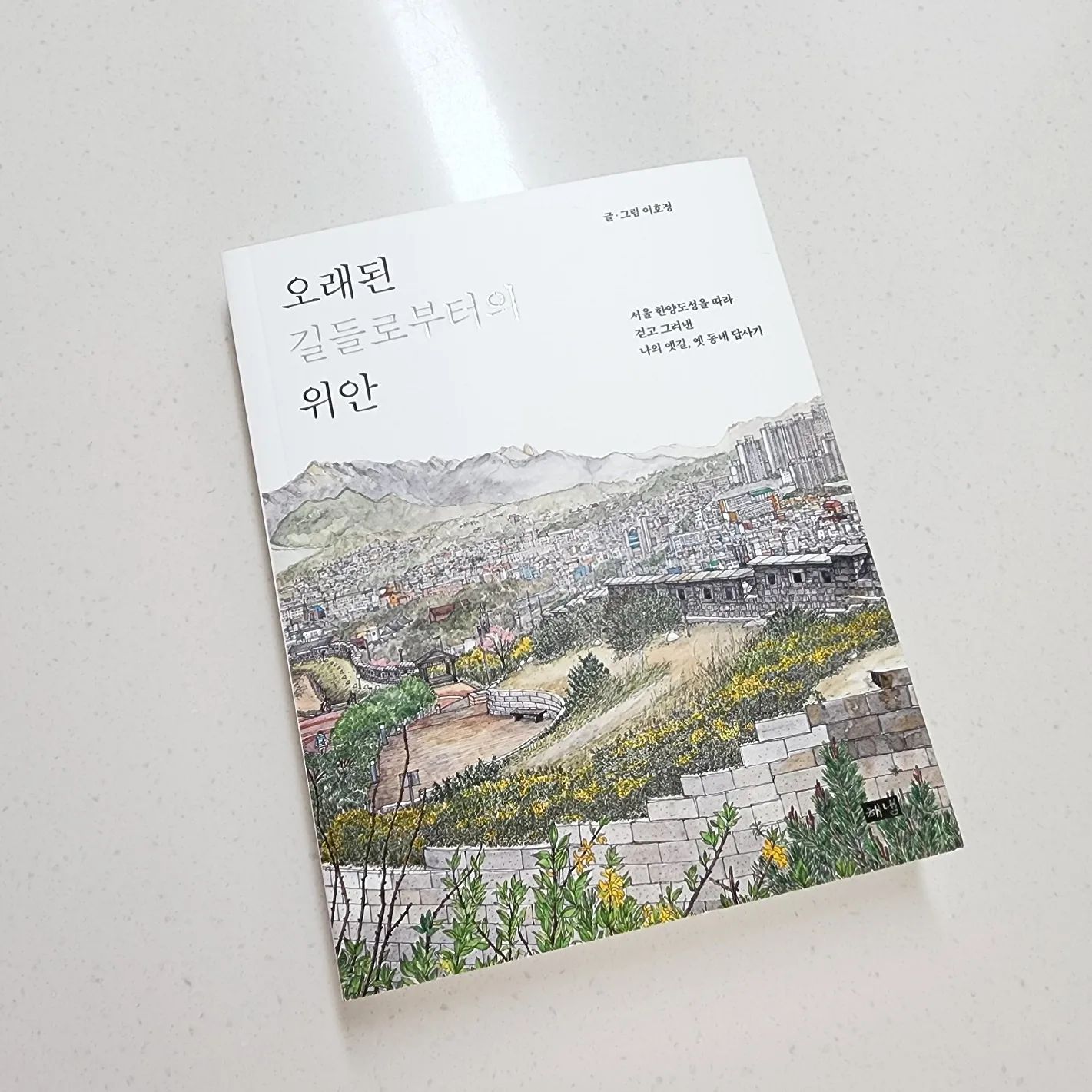 📚 오래된 길들로부터의 위안
.
.
저자가 아이들과 함께 떠난 여행길
화려한 지금의 서울이 아닌 한양도성의
옛 길과 동네를 답사하며 눈에 담고 기록한 이야기를
직접 그린 포근하고 따뜻한 그림과 글로 남겨놓았다.
내가 직접 한양도성을 발로 밟지 않았지만 마치
그 풍경을 보며 느낄 수 있었던 시간이었다.
특히나 책 중간 중간 풍경을 그림으로 보여주는데
그 그림을 한참 바라보고 책장을 넘기곤 했다.
과거와 현재가 함께인 그림이라 더욱 자세히보게 되었는지도 모른다.
어쩌면 과거를 너무 잊고 지낸 건 아닌지
문뜩 과거가 그리워지는 순간 순간도 있었다.
기회가 되면 다음 번 서울여행을 가게 될 때에는
새로운 것 보다는 100년 전 서울을 생각하며
과거를 한 번 천천히 둘러보는 시간을 가져보려 한다.
.
.
#오래된길들로부터위안 #이호정작가 #해냄출판사