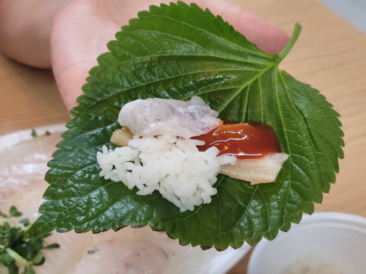 광흥창역 근처 맛집 물회한 활어회 횟집