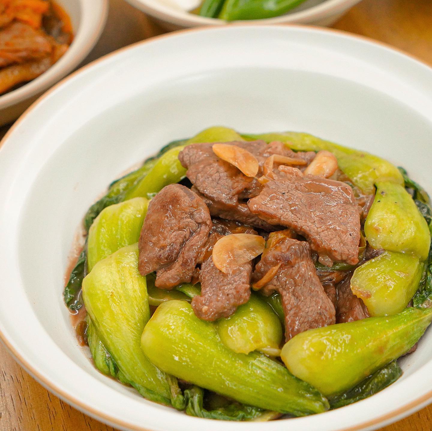 _
저녁은 소고기 청경채 볶음👩🏻‍🍳