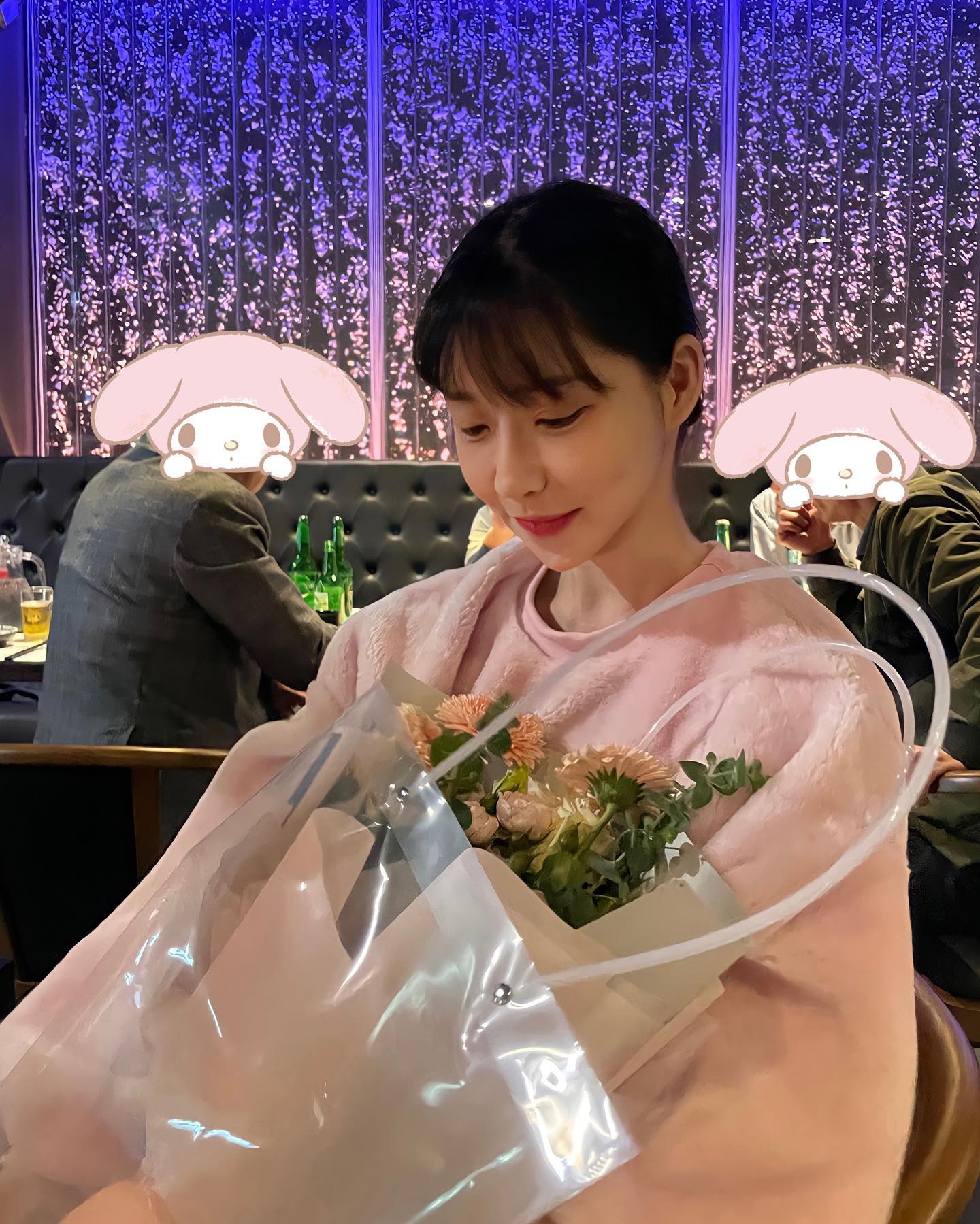 🌷선물 받았다히히💘