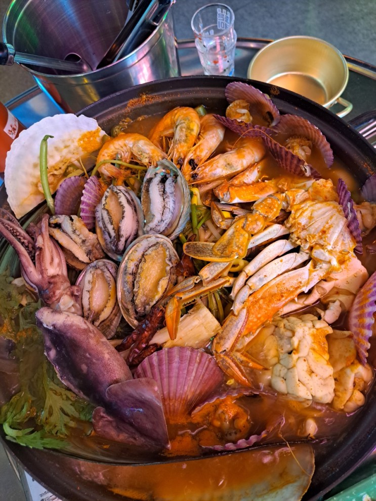 남포맛집 쌀쌀한 날씨에 딱이었던 삼바리 얼큰조개해물탕