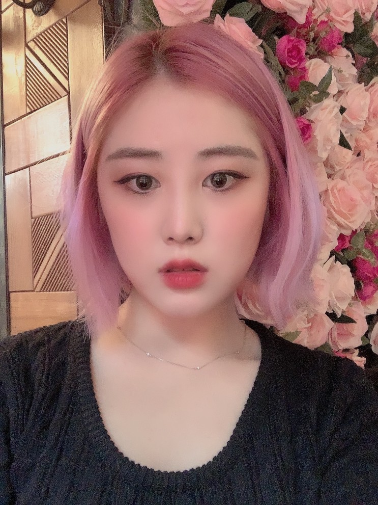 [대치동미용실/염색] 드디어 최종 목표 달성! 클라스헤어에서 핑크핑크 애쉬핑크로 염색~!