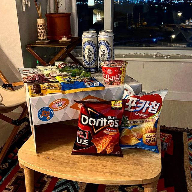 깨비츄 / 창원맛집 on Instagram: "#광고#간식대장#안주한상 🔶간식대장 안주한상🔶 ➡️ 여러분 남은 주말은 잘 보내고 계신가요? 저는 남자친구랑 3주년을 맞아 홈캠핑을 해봤어요🔥 더위,