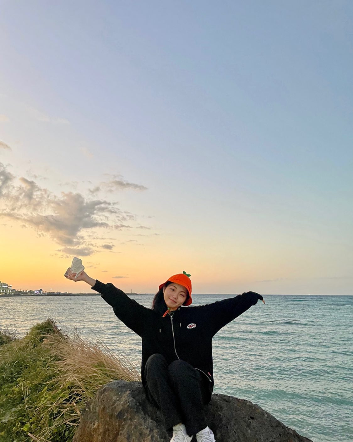 귤모자 뺏아쓰기🍊