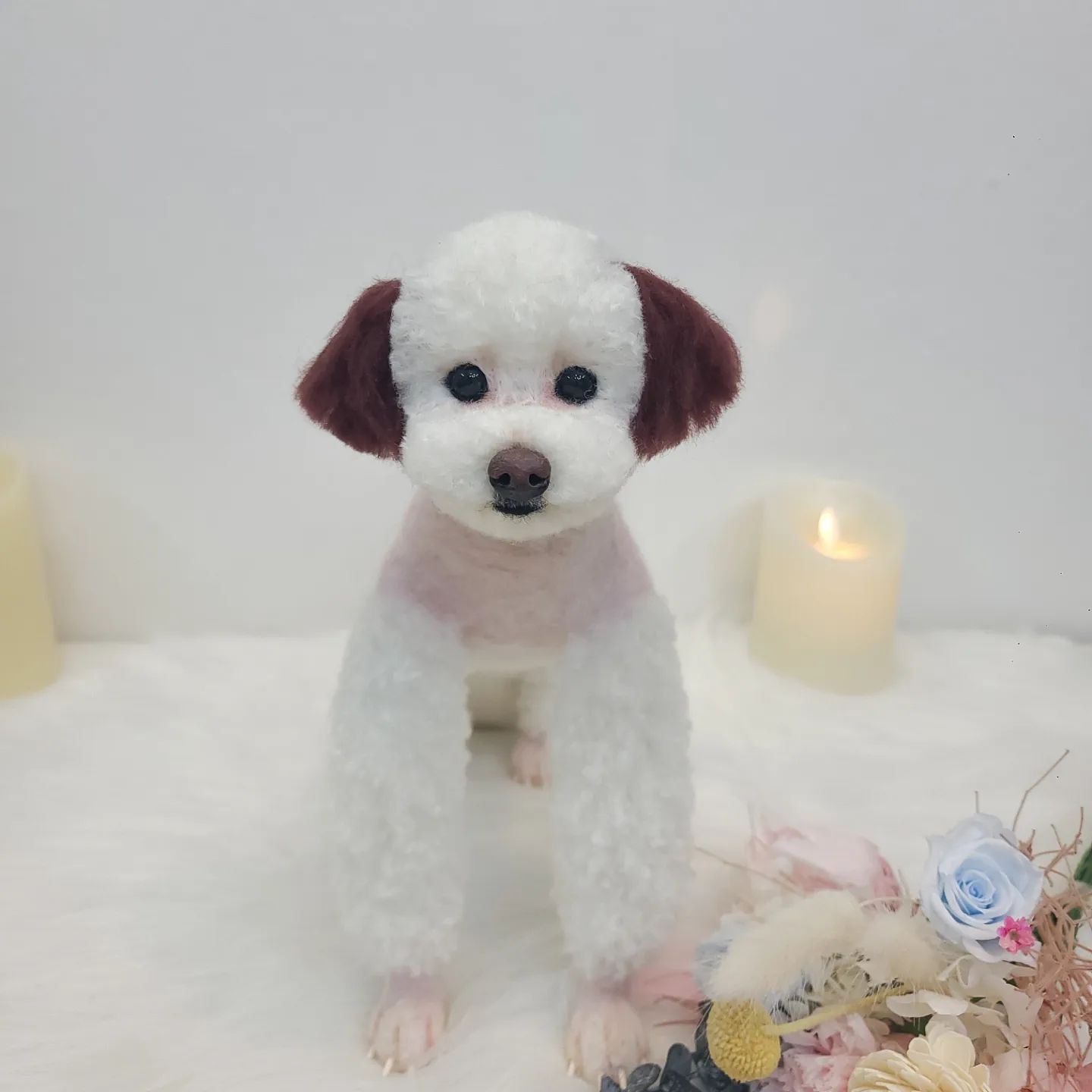 💐주문제작 전신인형 ·͜·

사이즈가 큰 전신인형이라 만드는데 좀 오래 걸렸어요 🥺
완성작보니 세상 뿌듯한거 있죠
믿고 기다려주셔서 감사해요❣️
.
.
.
전신인형 주문제작 문의는 👇
 카카오톡플러스친구 '늘보듬펫' 으로 부탁드려요☺️