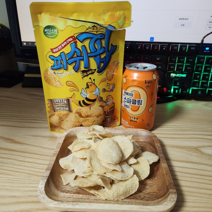 다이어트간식 단백질과자 피쉬팝