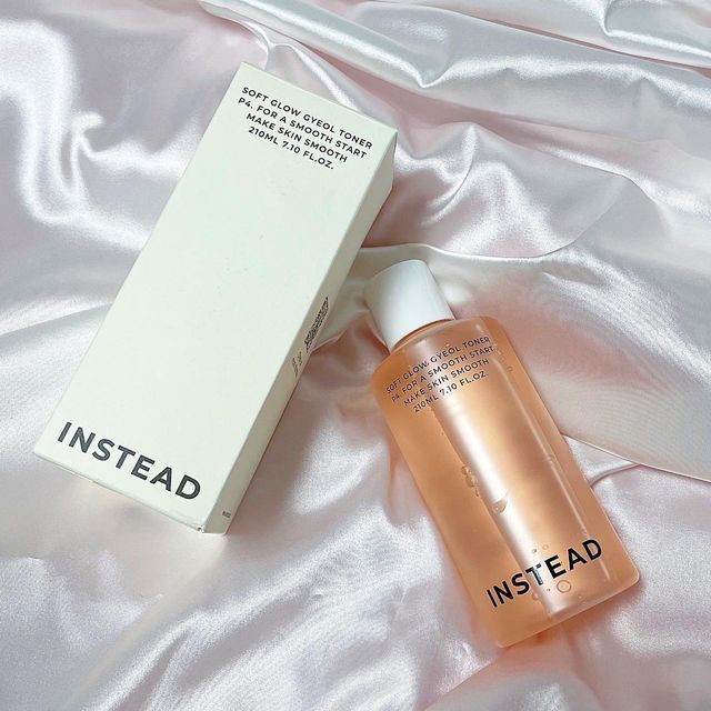 윤채연 on Instagram: "#협찬 저자극 피부결 관리를 위한 인스테드 토너 ♡ 인스테드 토너는 저자극 특허성분 함유로 피부에 자극이 없어요 ! 실제로 일주일 전만 해도 얼굴에 트러블
