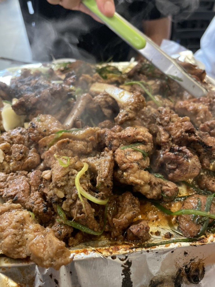 대구 중구 동성로 시내 돼지갈비 맛집 운수좋은날 불갈비