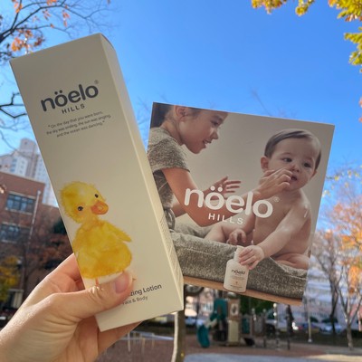 환절기 아기 피부가려움 감소해주는 노엘로힐스 모이스처라이징로션