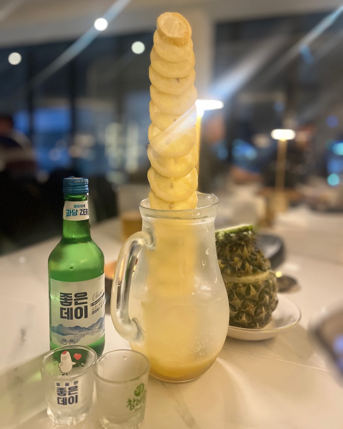 레몬소주비쥬얼 🍋👍🏻
#골드버블비어