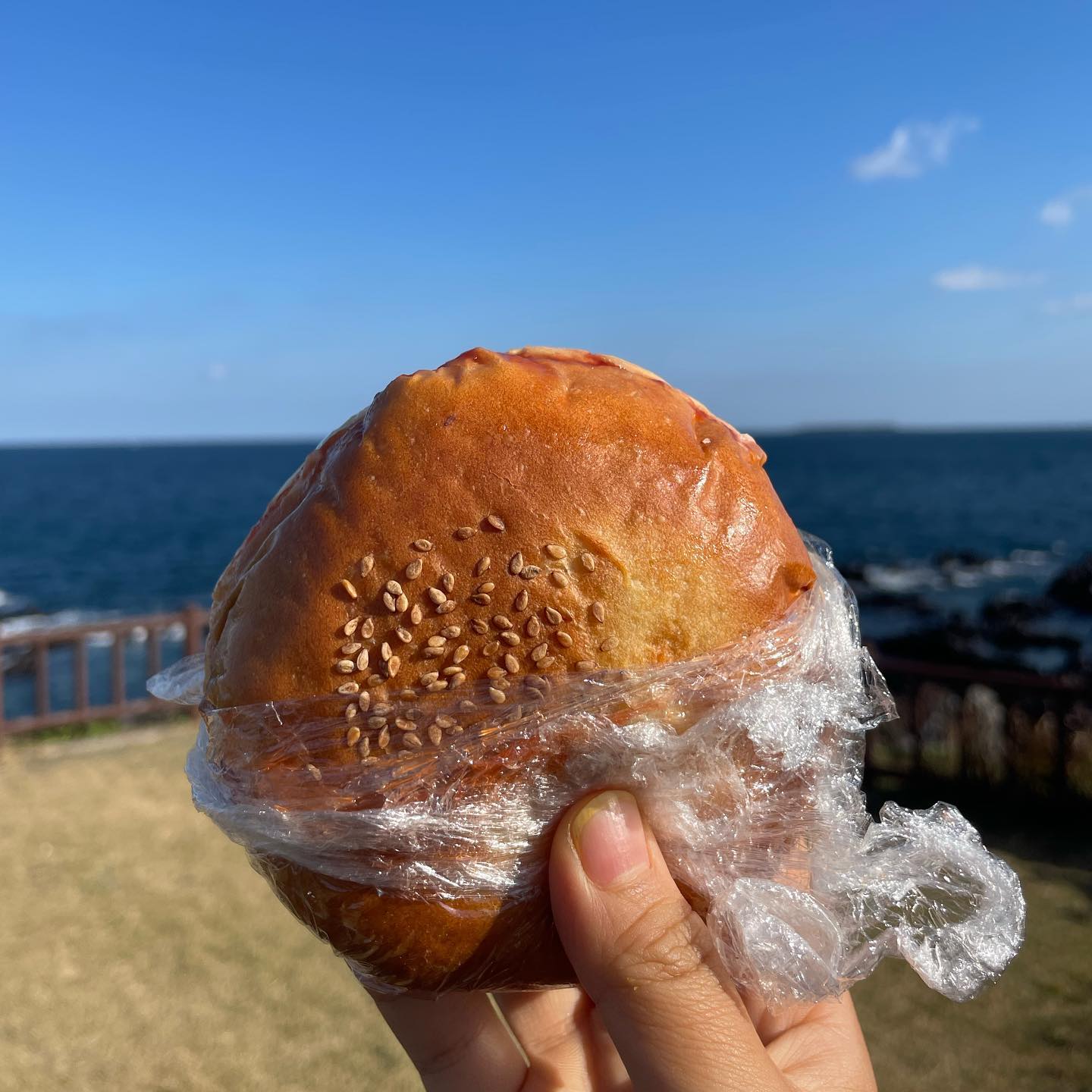 #오뚜기빵집
제주에서 빵지순례를 한다? 그럼 꼭 들리고싶었던 곳 !
햄버거빵이 유명한 곳이라던데~
묘하게 자꾸 생각나는 맛 🍔🍔🍔
