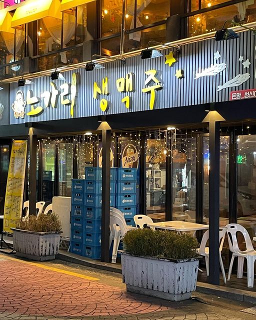 🫧 G1‘s 대외활동 기록 🫧 on Instagram: "안녕하세요! 오늘은 성신여대 술집 “착한노가리 생맥주”를 소개해드리려합니다. 성신여대 착한노가리 생맥주입니다!! 📍서울 성북구 동소문로24