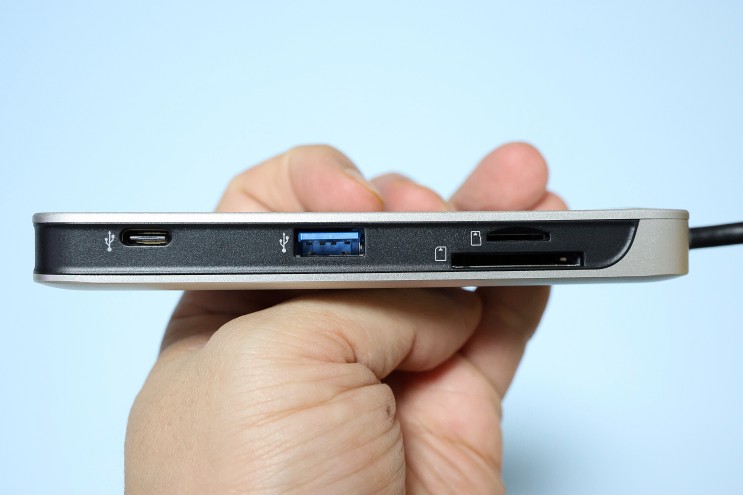 노트북 맥북 태블릿 필수 USB 허브 킹스톤 Nucleum 멀티 허브 7in1