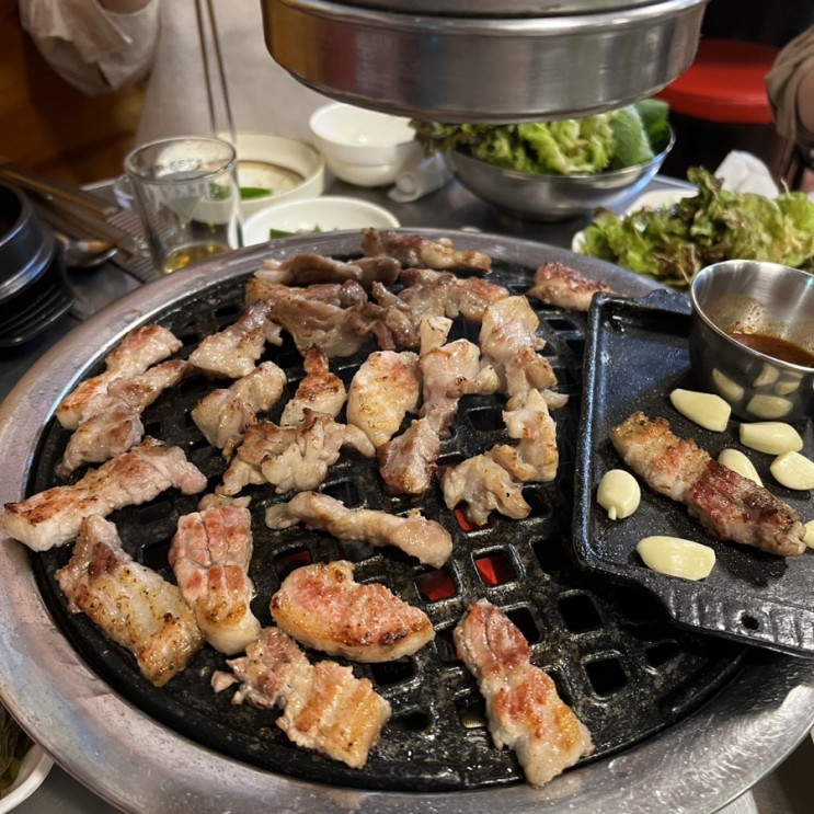 울산 동구 고기먹으면 라면을 서비스로 주시는 '세바퀴'
